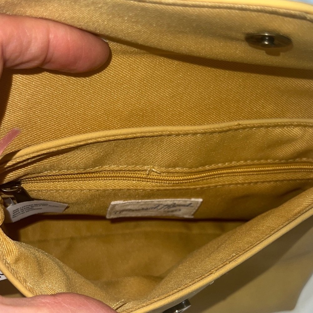 Yellow Suede Bag - Picture 6 of 15
